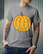 Load image into Gallery viewer, Vintage Funny Flute Pumkin Gift For Flute Lovers Guys Tee
