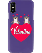 Load image into Gallery viewer, Couple Otter Valentine's Day Gift For Otter Lovers Phone case
