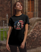 Load image into Gallery viewer, English Cocker Spaniel US Sunflower Gift For Dog Lovers Guys Tee
