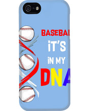 Load image into Gallery viewer, Baseball Be My DNA Gift For Sport Lovers Phone case
