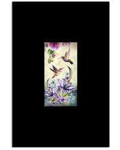 Load image into Gallery viewer, Humming Birds Flower Unique Custom Design Vertical Poster
