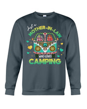 Load image into Gallery viewer, Just A Mother-in-law Who Loves Camping Trending Sweatshirt
