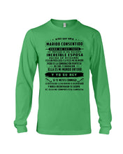 Load image into Gallery viewer, Increible Esposa Nacida En Diciembre Birthday Meaningful Gift Unisex Long Sleeve
