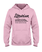 Load image into Gallery viewer, Librarian Keeper Of Books Guardian Of Knowledge Custom Gift For Librarian Hoodie
