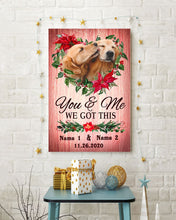 Load image into Gallery viewer, Golden Retriever You And Me Gift For Dog Lovers Vertical Poster
