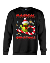 Load image into Gallery viewer, Tennis Players Magical Christmas Snowman Gift For Women Sweatshirt
