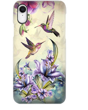 Load image into Gallery viewer, Humming Birds Flower Unique Custom Design Phone case
