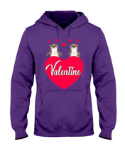 Load image into Gallery viewer, Couple Otter Valentine's Day Gift For Otter Lovers Hoodie
