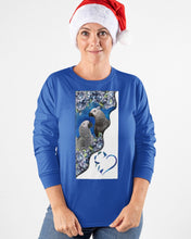 Load image into Gallery viewer, Magical Gray Couple African Parrot Gift For Bird Lovers Unisex Long Sleeve
