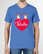 Load image into Gallery viewer, Couple Otter Valentine's Day Gift For Otter Lovers Guys V-Neck
