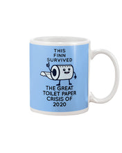 Load image into Gallery viewer, This Finn Survived The Great Toilet Paper Crisis Of 2020 Mug
