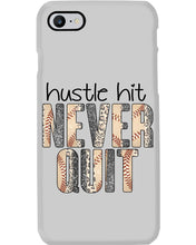 Load image into Gallery viewer, Baseball Hustle Hit Never Quit Gift For Lovers Phone case
