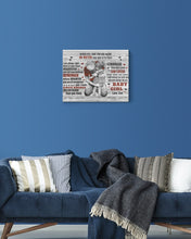 Load image into Gallery viewer, Never Feel That You Are Alone Hugging Daughter Dad Gift For Daughter Matte Canvas
