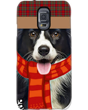 Load image into Gallery viewer, Santa Border Collie In Stock Gift For Dog Lovers Phone case
