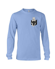 Load image into Gallery viewer, Cat In Your Front Pocket Great Gift For Cat Lovers Unisex Long Sleeve
