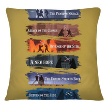 Load image into Gallery viewer, Attack Of The Clones A New Hope Pillow Cover
