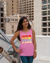 Load image into Gallery viewer, Vintage Funny Librarian The Man The Myth The Legend Gift For Friends Ladies Flowy Tank
