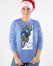 Load image into Gallery viewer, Magical Gray Couple African Parrot Gift For Bird Lovers Unisex Long Sleeve
