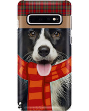 Load image into Gallery viewer, Santa Border Collie In Stock Gift For Dog Lovers Phone case
