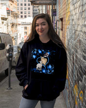 Load image into Gallery viewer, Lovely Phone Case Twinkling Blue Heart Gift For Goat Lovers Hoodie
