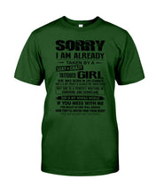 Load image into Gallery viewer, I'm Already Taken By December Sexy And Crazy Girl For Birthday Gift Guys Tee

