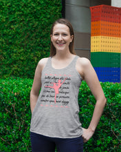 Load image into Gallery viewer, Ballet Words Pink Pattern Gift For Ballet Dancer Ladies Flowy Tank
