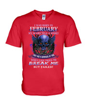 Load image into Gallery viewer, They Are A Reminder Of Time When Life Try To Break Me Gift For February  Men Guys V-Neck
