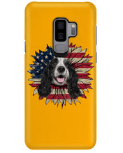 Load image into Gallery viewer, English Cocker Spaniel US Sunflower Gift For Dog Lovers Phone case
