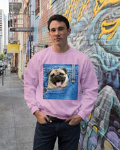 Load image into Gallery viewer, baby Pug In Denim Pocket Gift For Dog Lovers Sweatshirt
