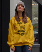 Load image into Gallery viewer, A Girl Who Really Loved Dogs and Had Tattoos Trending Sweatshirt
