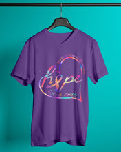 Load image into Gallery viewer, Hope For A Cure Multiple Sclerosis Awareness Guys V-Neck
