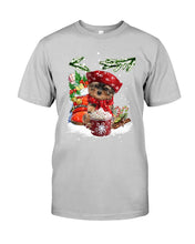 Load image into Gallery viewer, Yorkshire Terrier Loves Drinking Hot Latte Gift For Dog Lovers Guys Tee

