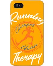 Load image into Gallery viewer, Running Cheaper Than Therapy Gift For Running Lovers Phone case
