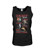 Load image into Gallery viewer, Daddy You Are As Strong As Lion Trending Gift For Animal Lovers Unisex Tank Top
