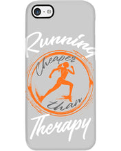 Load image into Gallery viewer, Running Cheaper Than Therapy Gift For Running Lovers Phone case
