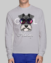 Load image into Gallery viewer, Schnauzer Always Cool Gift For Dog Lovers Unisex Long Sleeve
