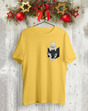 Load image into Gallery viewer, Cat In Your Front Pocket Great Gift For Cat Lovers Guys Tee
