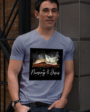 Load image into Gallery viewer, Nursing And Jesus Gift For Family Guys V-Neck

