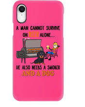 Load image into Gallery viewer, A Man Loves Beer And Dachshund Gift For Dog Lovers Phone case
