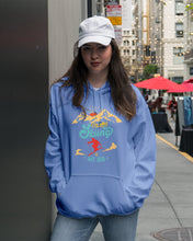 Load image into Gallery viewer, I'm Retired Skiing Is My Job Mountainous Terrain Hoodie
