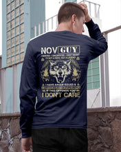 Load image into Gallery viewer, November Guy I Am Not A Hero Not A Legend I Have Anger Issues Birthday Gift Unisex Long Sleeve
