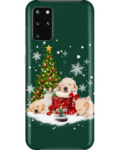 Load image into Gallery viewer, Funny Golden Retrievers Sleep In Red Boots Gift For Dog Lovers Phone case
