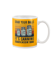 Load image into Gallery viewer, Grab Your Balls It's Canning Season Retro Vintage Mug
