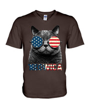 Load image into Gallery viewer, Meowica Funny Cute Gifts Guys V-Neck
