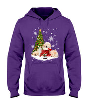 Load image into Gallery viewer, Funny Golden Retrievers Sleep In Red Boots Gift For Dog Lovers Hoodie
