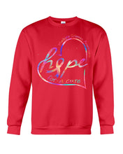 Load image into Gallery viewer, Hope For A Cure Multiple Sclerosis Awareness Sweatshirt
