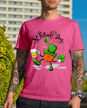 Load image into Gallery viewer, Basketball Saint Patrick's Day Gift For Basketball Lovers Guys Tee
