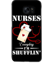 Load image into Gallery viewer, Nurses Everyday I’m Shufflin’ Custom Design Gift For Nurse Phone case

