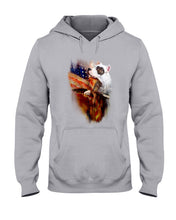 Load image into Gallery viewer, Dogo Argentino American Wings Gift For Dog Lovers Hoodie
