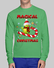 Load image into Gallery viewer, Tennis Players Magical Christmas Snowman Gift For Women Unisex Long Sleeve
